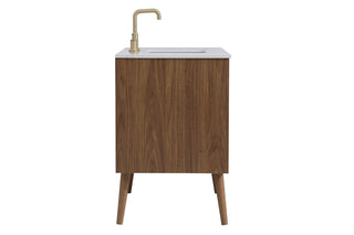Boise Bathroom Vanity Set in Walnut Brown