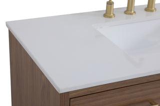 Boise Bathroom Vanity Set in Walnut Brown