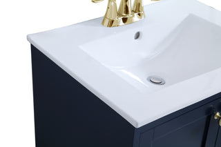 Mason Bathroom Vanity in Blue