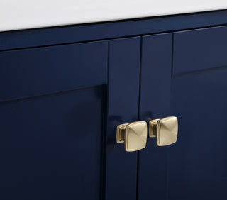 Aqua Bathroom Vanity in Blue