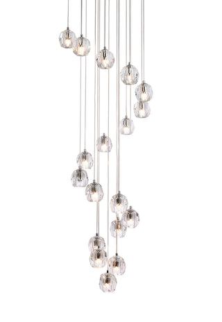 Eren LED Pendant in Chrome