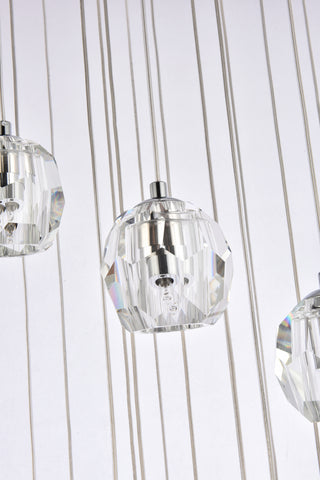 Eren LED Pendant in Chrome