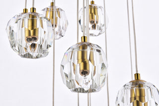 Eren LED Pendant in Gold