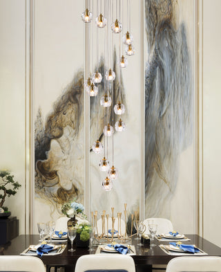 Eren LED Pendant in Gold