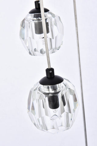Eren LED Pendant in Black