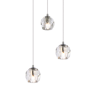 Eren LED Pendant in Chrome