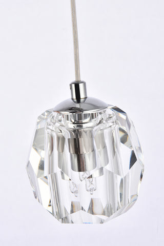 Eren LED Pendant in Chrome