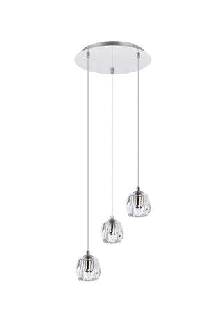 Eren LED Pendant in Chrome