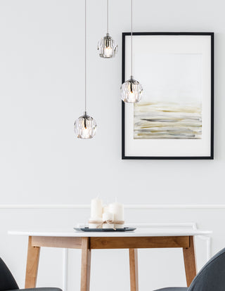 Eren LED Pendant in Chrome