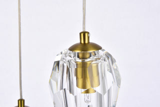 Eren LED Pendant in Gold