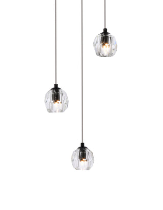 Eren LED Pendant in Black