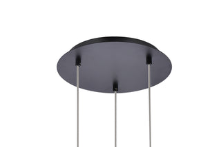 Eren LED Pendant in Black