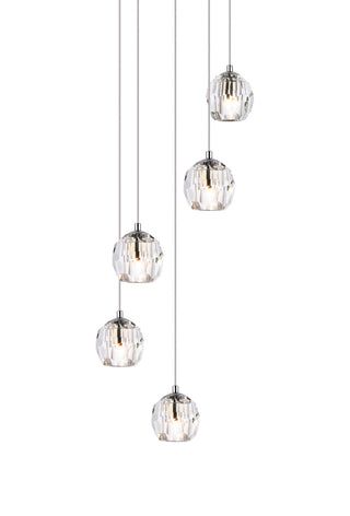 Eren LED Pendant in Chrome
