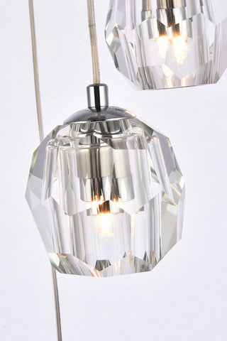 Eren LED Pendant in Chrome