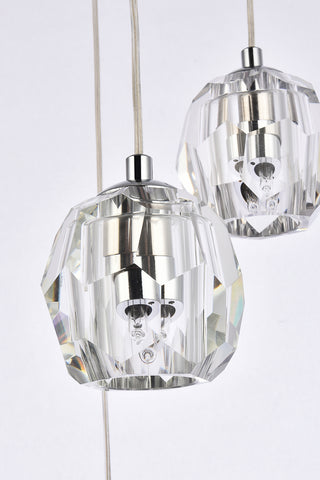Eren LED Pendant in Chrome