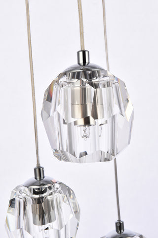 Eren LED Pendant in Chrome