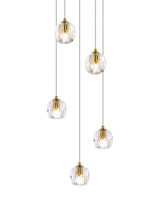 Eren LED Pendant in Gold
