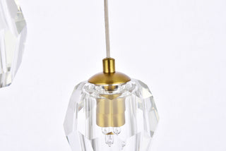 Eren LED Pendant in Gold