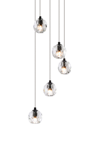 Eren LED Pendant in Black