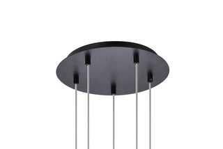 Eren LED Pendant in Black