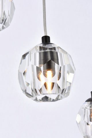 Eren LED Pendant in Black