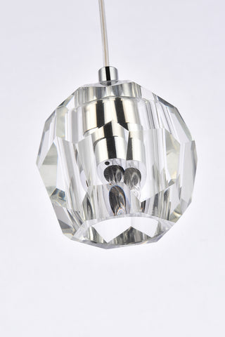 Eren LED Pendant in Chrome