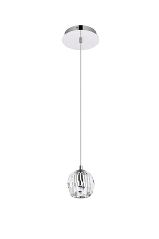 Eren LED Pendant in Chrome