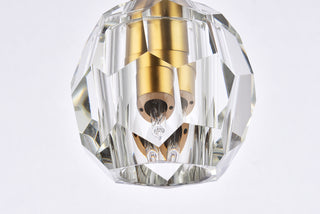 Eren LED Pendant in Gold