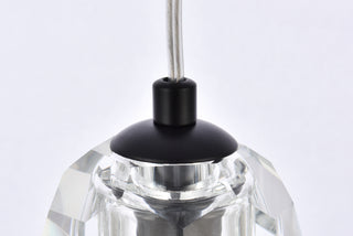 Eren LED Pendant in Black