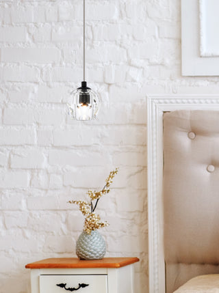 Eren LED Pendant in Black