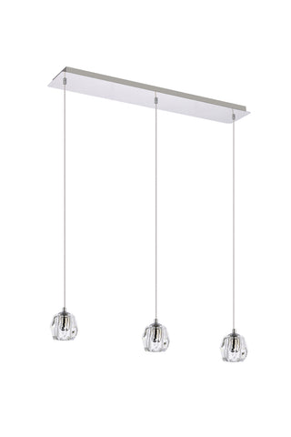 Eren LED Pendant in Chrome