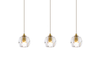 Eren LED Pendant in Gold