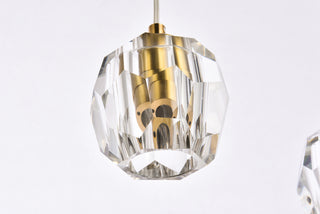 Eren LED Pendant in Gold