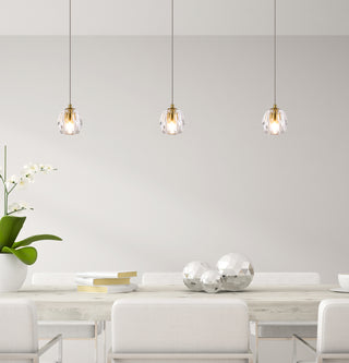 Eren LED Pendant in Gold