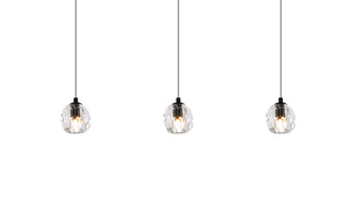 Eren LED Pendant in Black