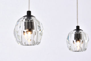 Eren LED Pendant in Black