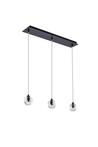 Eren LED Pendant in Black