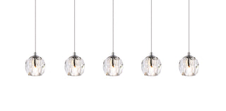 Eren LED Pendant in Chrome