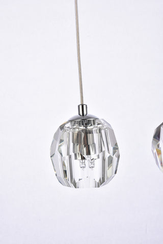 Eren LED Pendant in Chrome