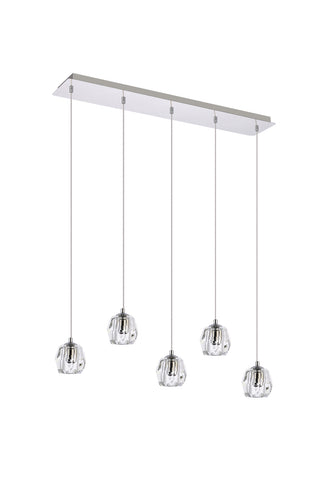Eren LED Pendant in Chrome