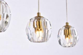 Eren LED Pendant in Gold