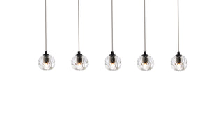 Eren LED Pendant in Black