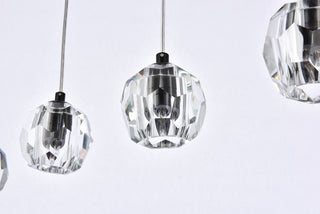 Eren LED Pendant in Black