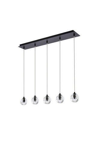 Eren LED Pendant in Black