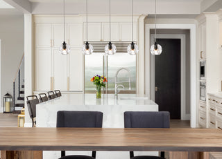Eren LED Pendant in Black