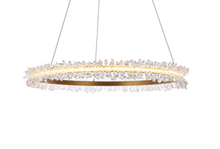 Laurel LED Pendant in Gold