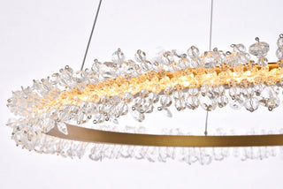 Laurel LED Pendant in Gold