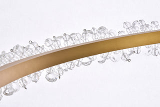 Laurel LED Pendant in Gold