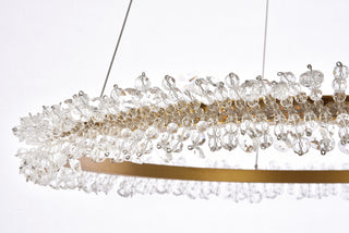 Laurel LED Pendant in Gold