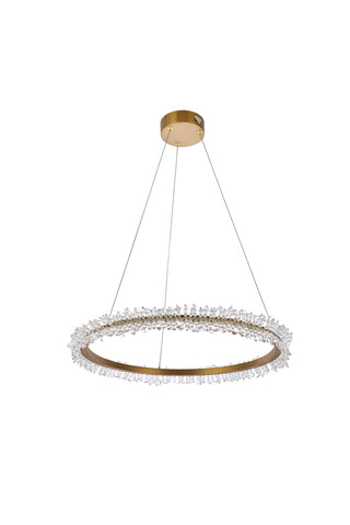 Laurel LED Pendant in Gold